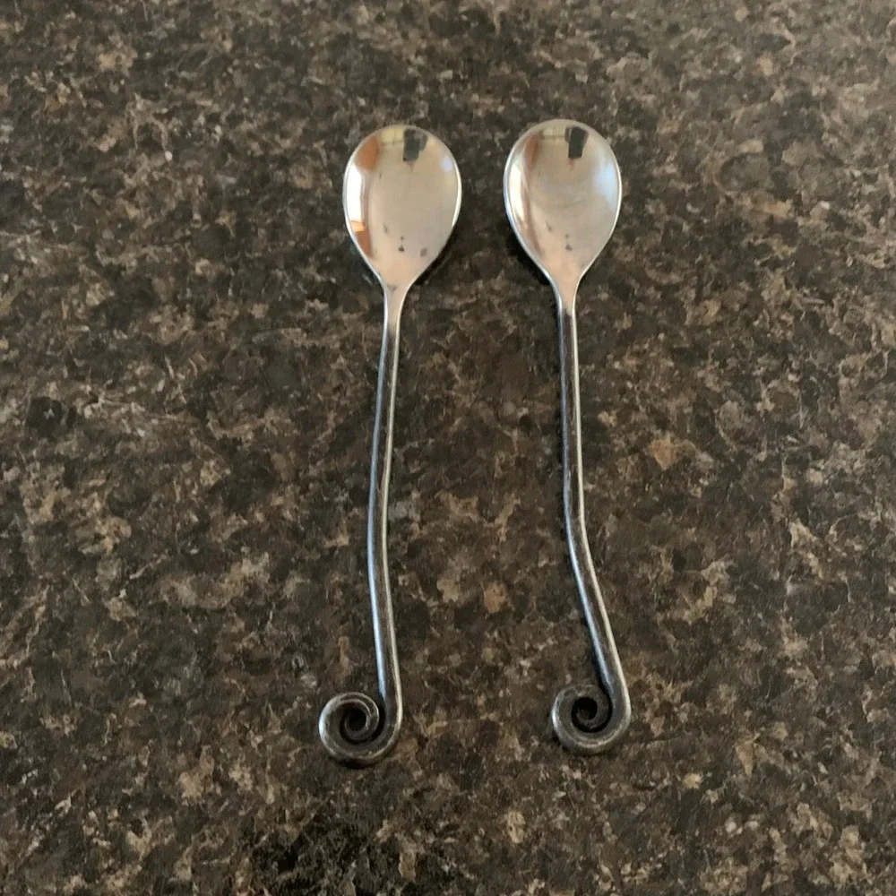 Set of 2 18/8 Stainless Steel 5